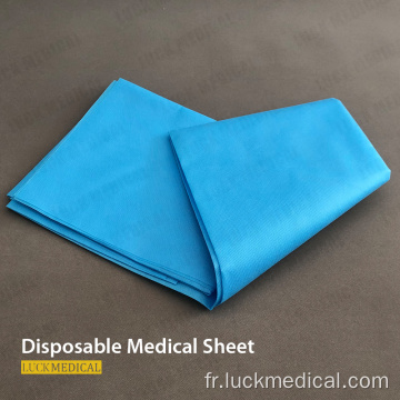 Utilisation médicale de feuille non tissée jetable